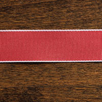 Cherry Cobbler 1 Grosgrain Stitched Edge Ribbon