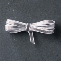 Silver 1/8" Ribbon