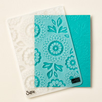 Lovely Lace Textured Impressions Embossing Folder by Stampin' Up!