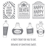 Sweet Hauntings Clear-Mount Stamp Set by Stampin' Up!