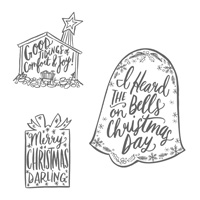 Darling Christmas Clear-Mount Stamp Set