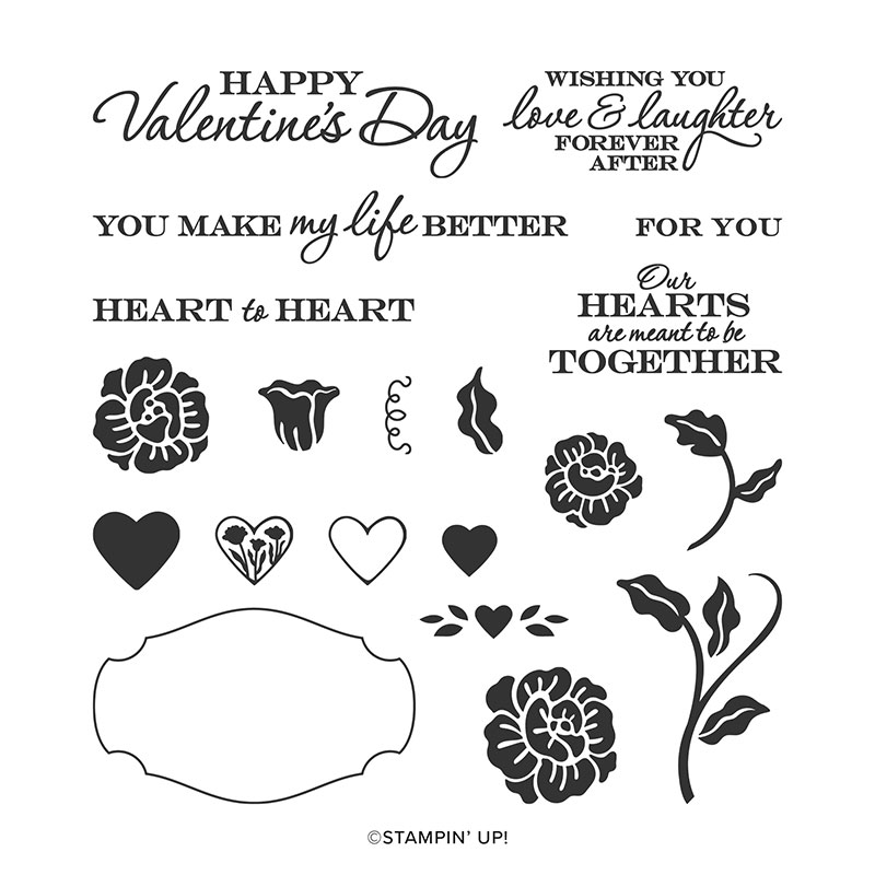 HEART TO HEART PHOTOPOLYMER STAMP SET by Stampin' Up!