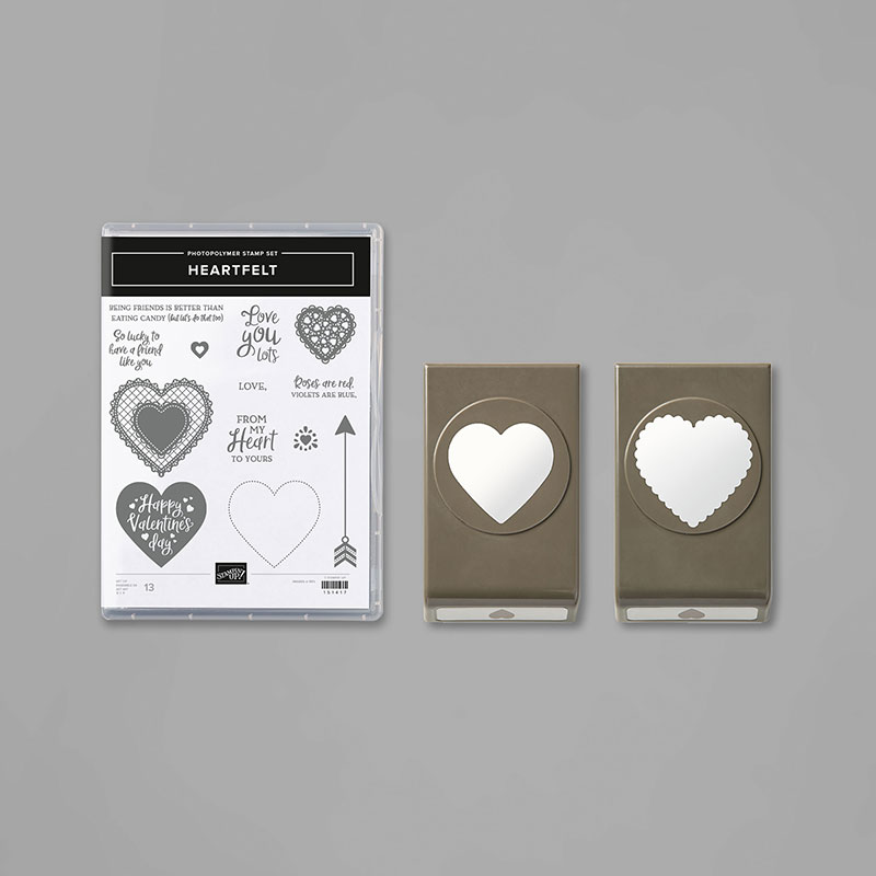 Heartfelt Bundle English By Stampin Up